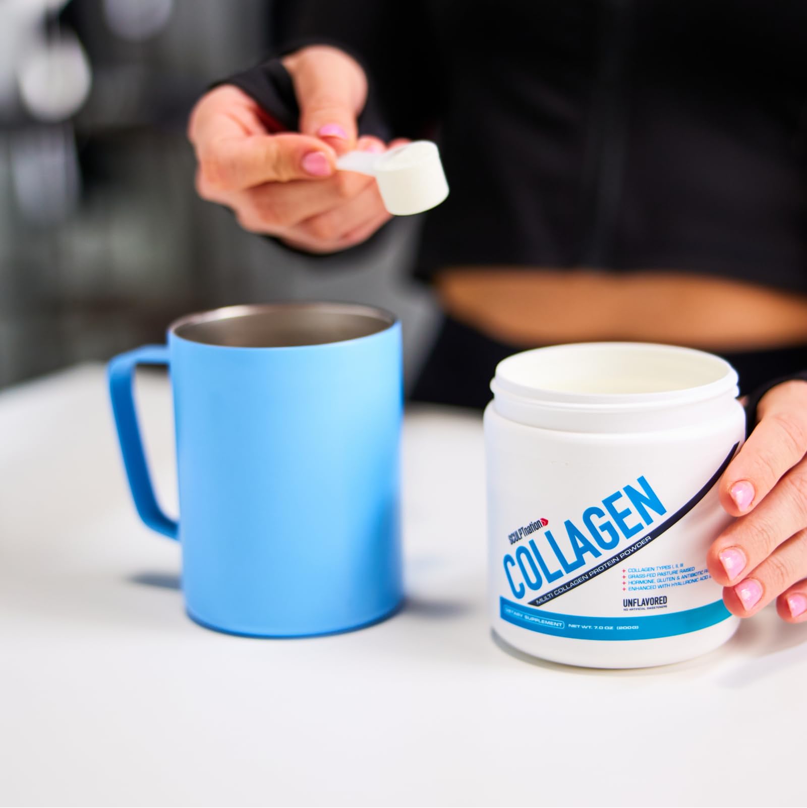 Sculpt Nation by V Shred Collagen Peptides Powder - Types I, II, and III Collagen Plus Sculpt Nation Au supplements