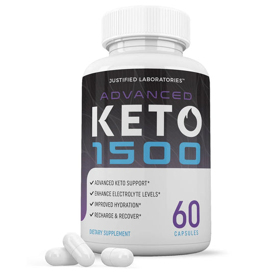 Advanced Keto 1500 Keto Pills 1275MG New & Improved Formula Contains Apple Cider Justified LaboratoriesAU supplements