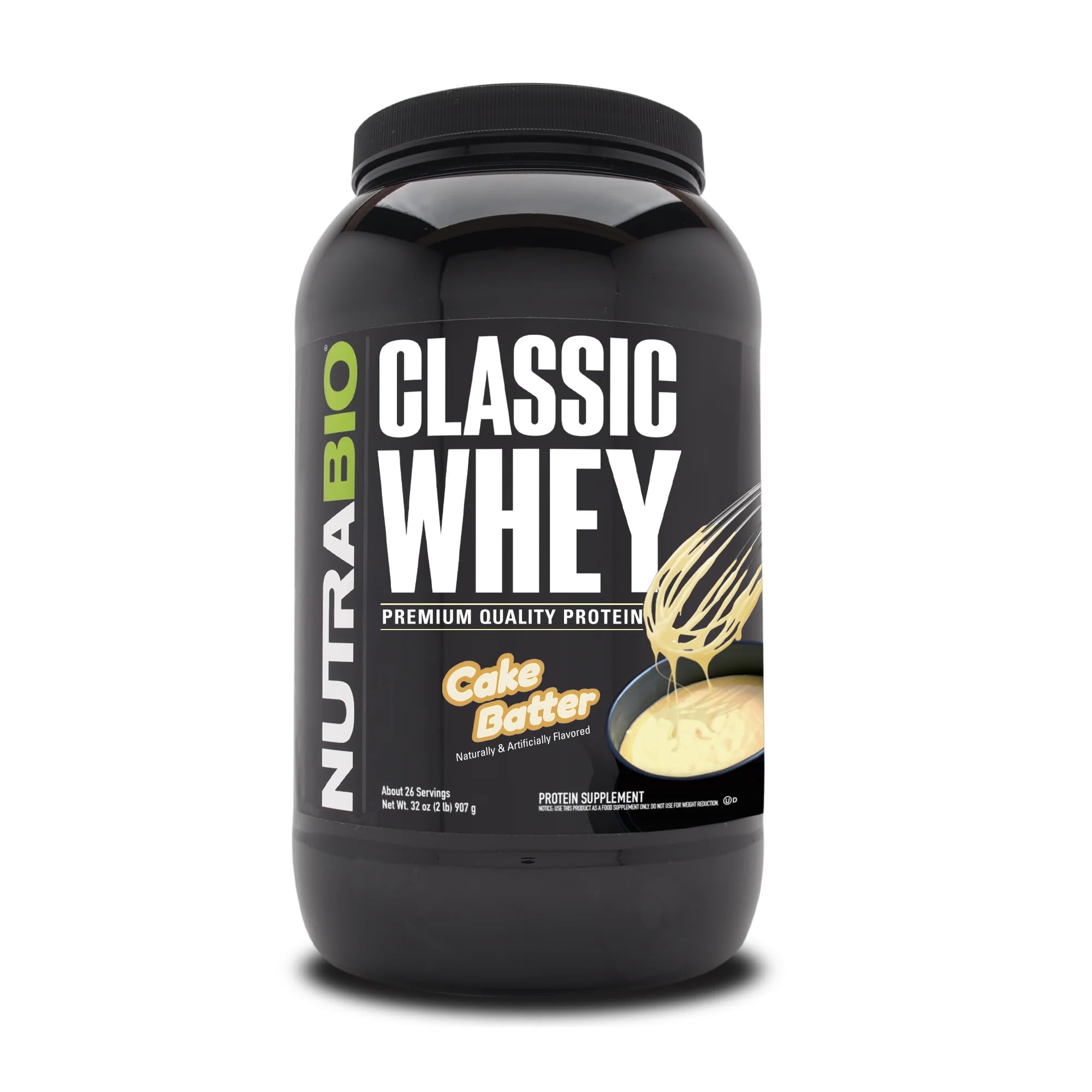 NutraBio Classic Whey Protein Powder- 25G Protein Per Scoop - Full-Spectrum Amino NutraBio Au supplements