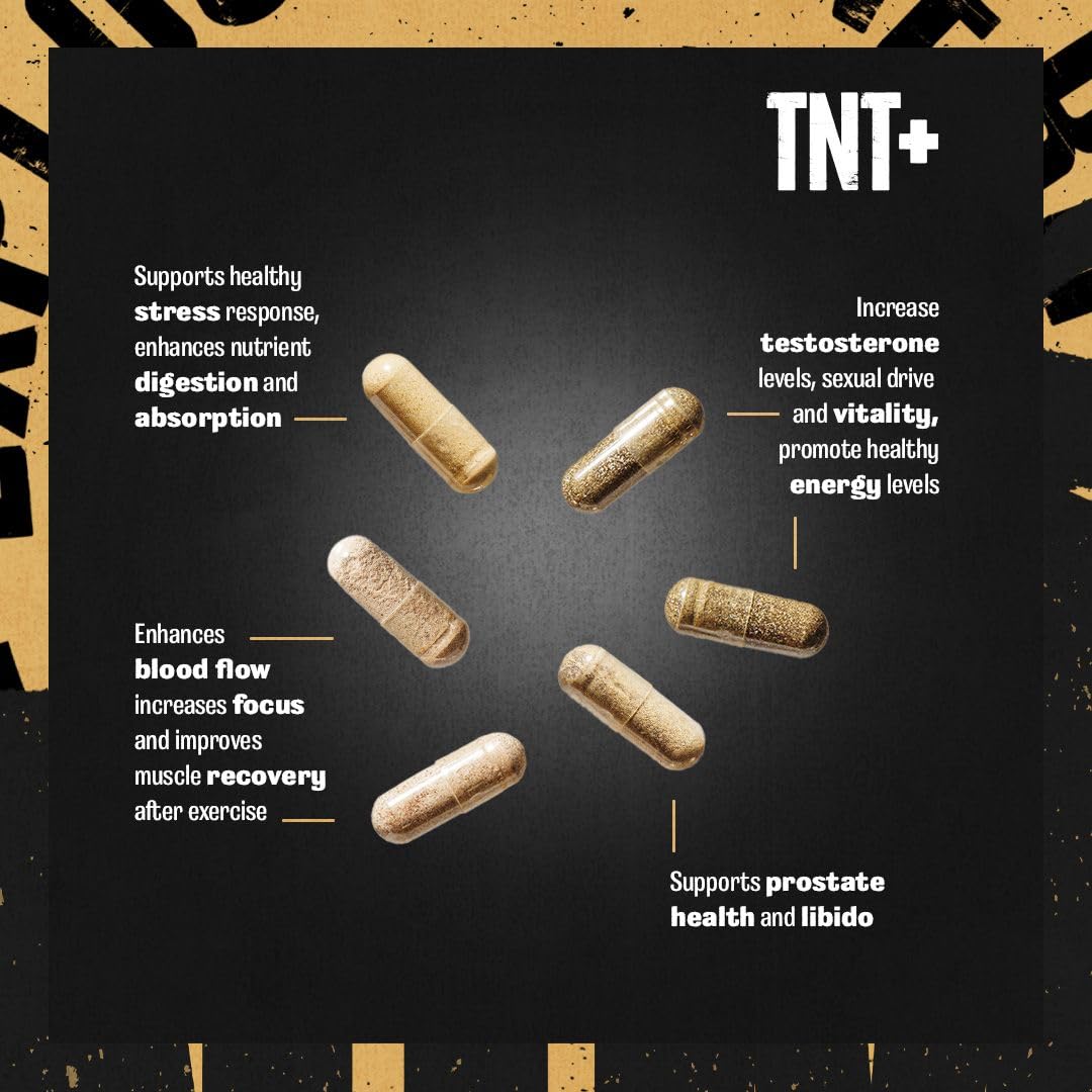 Animal TNT+ - Mens Support, Prostate Support, Adaptogen & Stress Support, Nitric Oxide Animal Au supplements