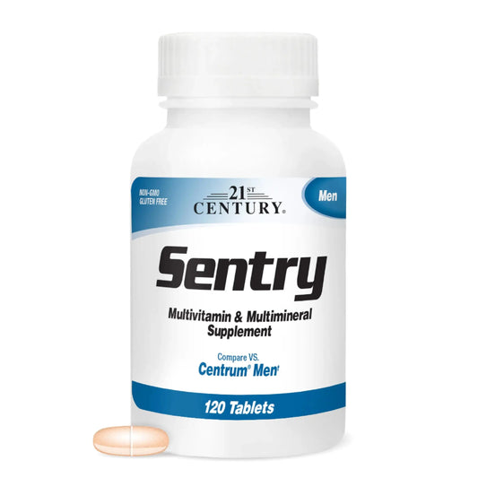 21st Century Sentry Men Multivitamin, 120 Count 21st CenturyAU supplements