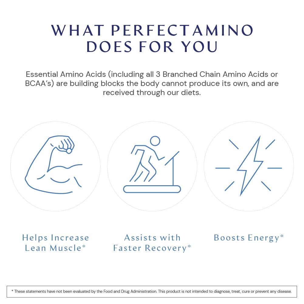 BodyHealth PerfectAmino (600 ct) Easy to Swallow Tablets, Essential Amino Acids Supplement with BCAAs, Vegan Protein for Pre/Post Workout & Muscle Recovery with Lysine, Tryptophan, Leucine, Methionine BodyHealth Au supplements