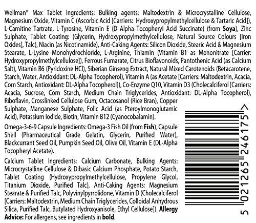 Vitabiotics Wellman Max - 84 Tablets/Capsules Vitabiotics Au supplements