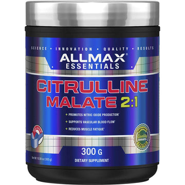 ALLMAX Essentials CITRULLINE MALATE 2:1 - 300 g Powder - Improves Endurance ALLMAX Nutrition Au supplements