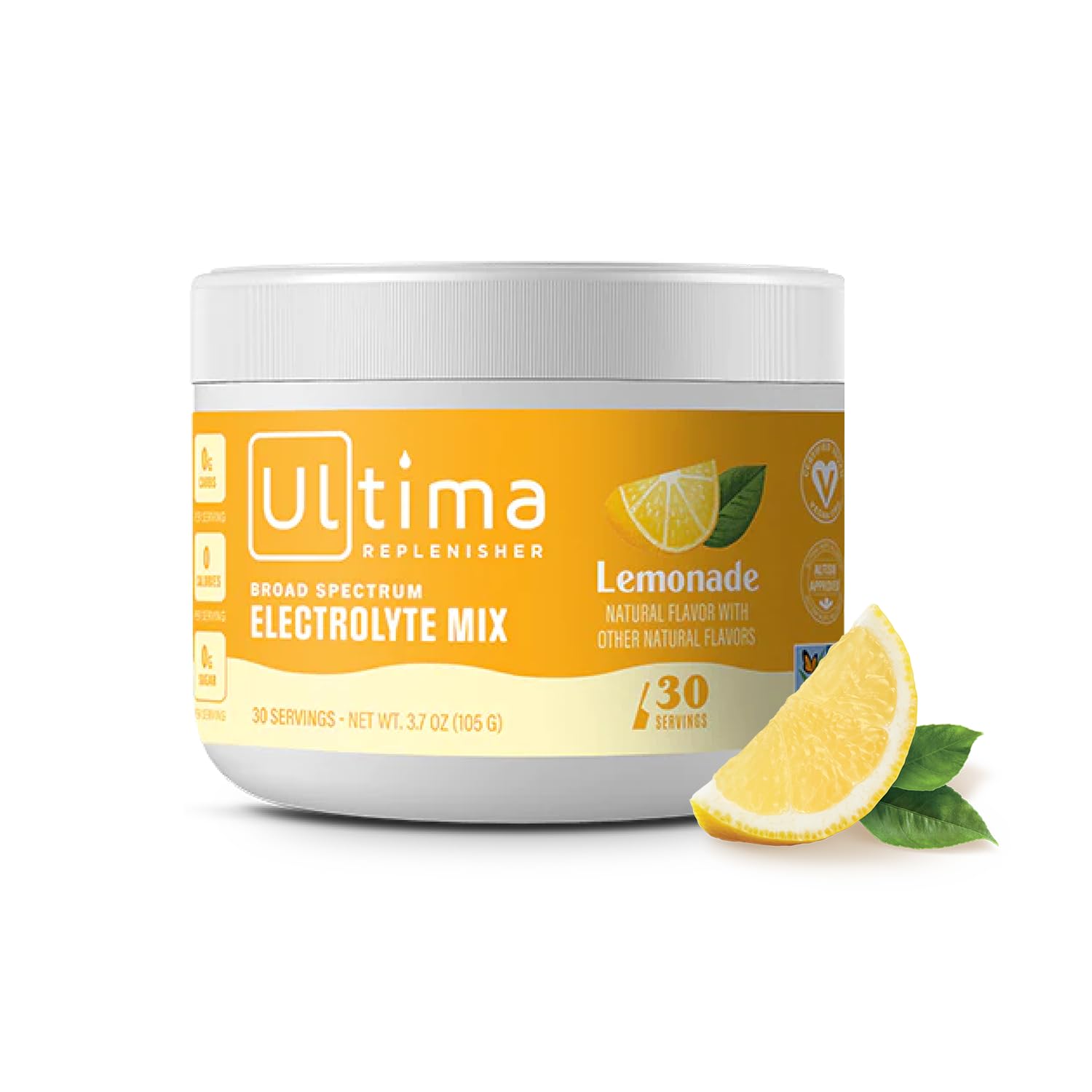 Ultima Replenisher Daily Electrolyte Drink Mix – Lemonade, 30 Servings – Hydration Powder Ultima Replenisher Au supplements