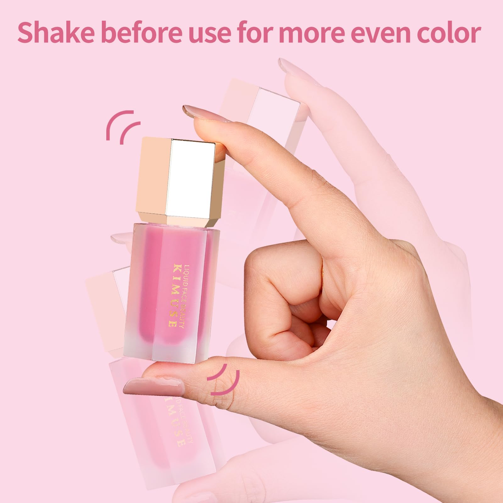 KIMUSE Liquid Blush, Long-Wearing Pigmented Soft Cream Face Blush, Waterproof, Smudge Proof, Dewy Finish KIMUSE Au supplements