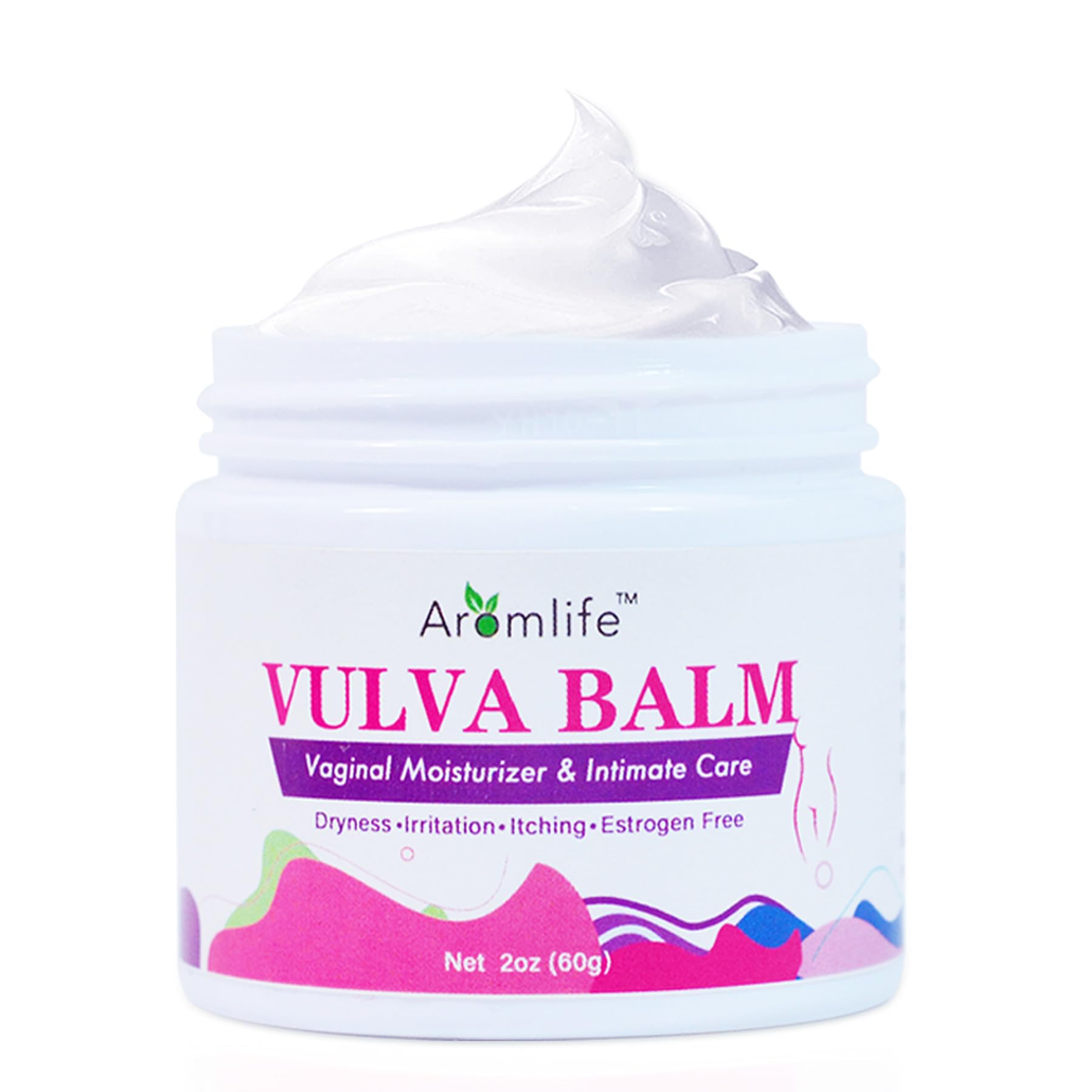 Aromlife Vulva Moisture Balm Cream, for Female Dryness Cure and Support Itching Irritation, Aromlife Au supplements