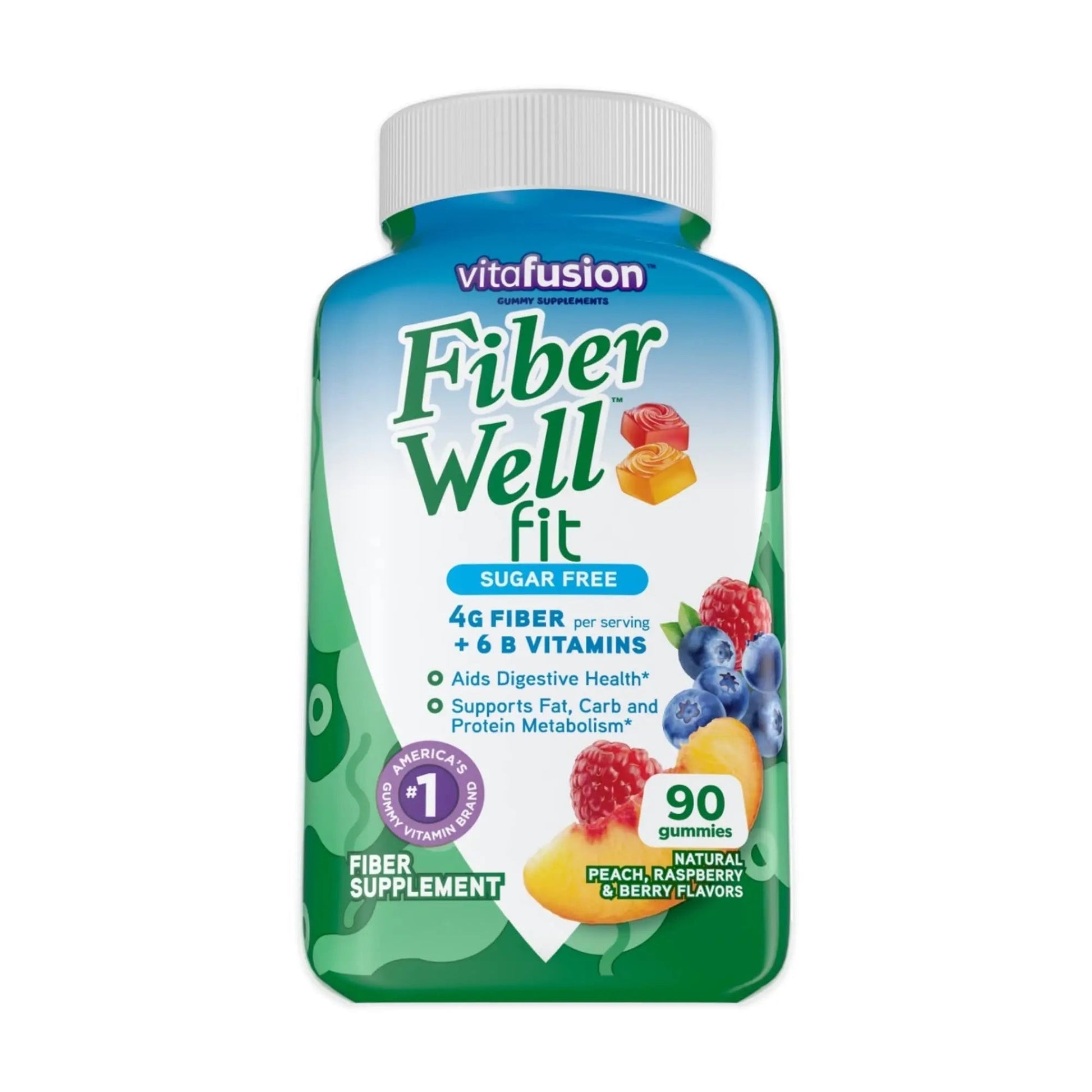 Vitafusion Fiber Well Fit Gummies, 90 Count and L’il Critters Gummy Vites Daily Gummy Multivitamin for Kids, 190 Gummies Vitafusion Au supplements