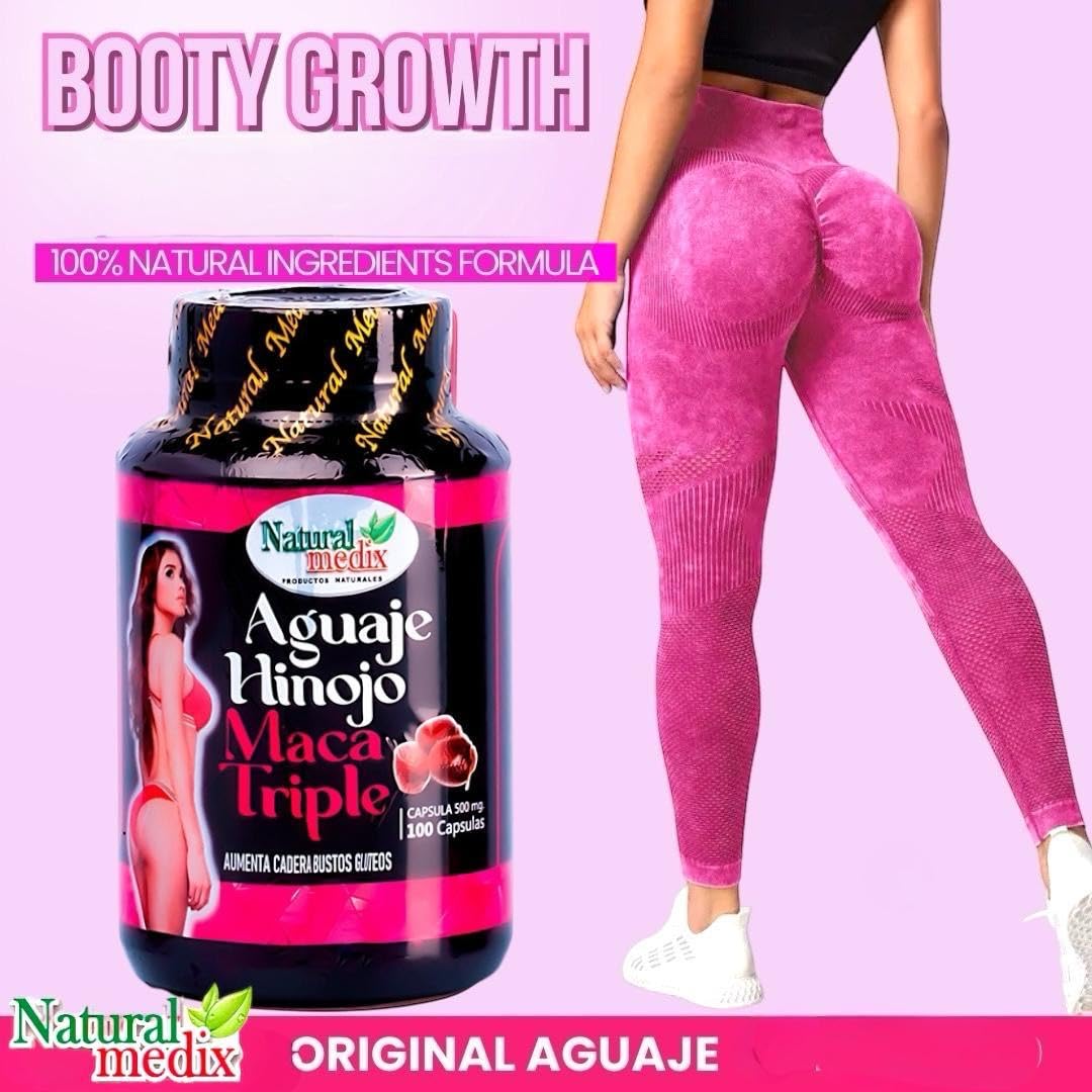 Natural medix Aguaje Hinojo Maca Triple (Maca Root Supplement) Premium 100 Capsules | Premium Botanical Blend for Feminine Balance & Confidence Natural medix Au supplements