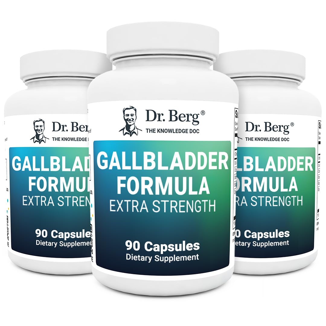 Dr. Berg Gallbladder Formula Extra Strength - Made w/Purified Bile Salts & Ox Bile Digestive Dr. Berg Nutritionals Au supplements