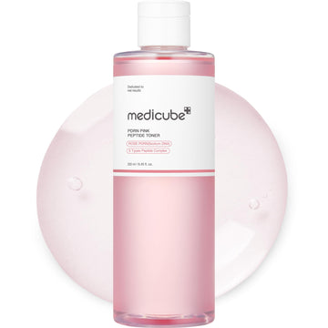 medicube PDRN Toner Rose PDRN Peptide Toner | Lightweight & Watery Type for Skin Boosting, Soothing and Calming, Uneven Skin Tone | with Rose, Peptide, Niacinamide | Korean Skincare, 8.45 fl.oz medicube Au supplements