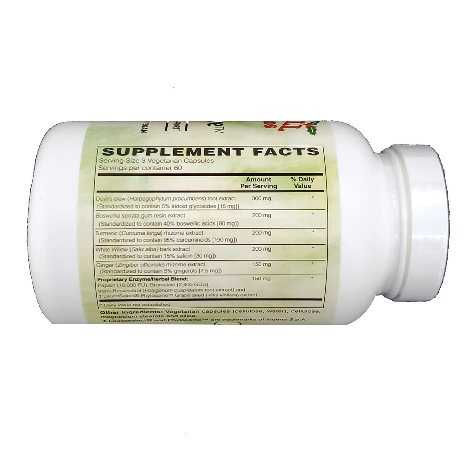 Holly Hill Health Foods, Inflammove (Healthy Joint & Mobility Support*), 180 Vegan Capsules Holly Hill Health Foods Au supplements