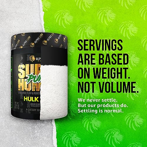 ALPHA LION Superhuman Pump Pre Workout Powder, Nootropic Caffeine & Stim Free ALPHA LION Au supplements