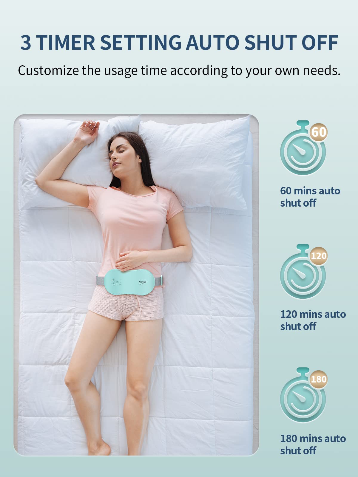 Slimpal Period Heating Pad for Cramps, FSA HSA Eligible Approved, Portable Heat Pad Slimpal Au supplements