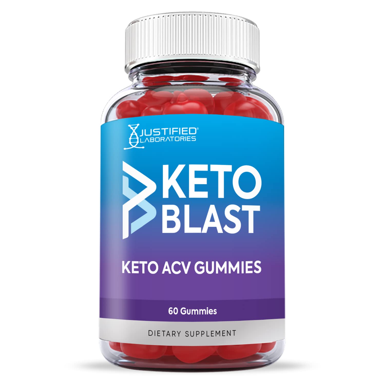 Justified Laboratories (2 Pack) Keto Blast Gummies 1000MG ACV with Pomegranate Juice Justified Laboratories Au supplements