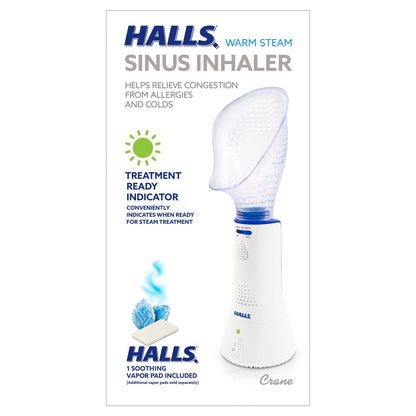 Crane x HALLS Corded Personal Steam Inhaler for Sinus, Congestion, Cough, & Cold Relief CraneUS supplements