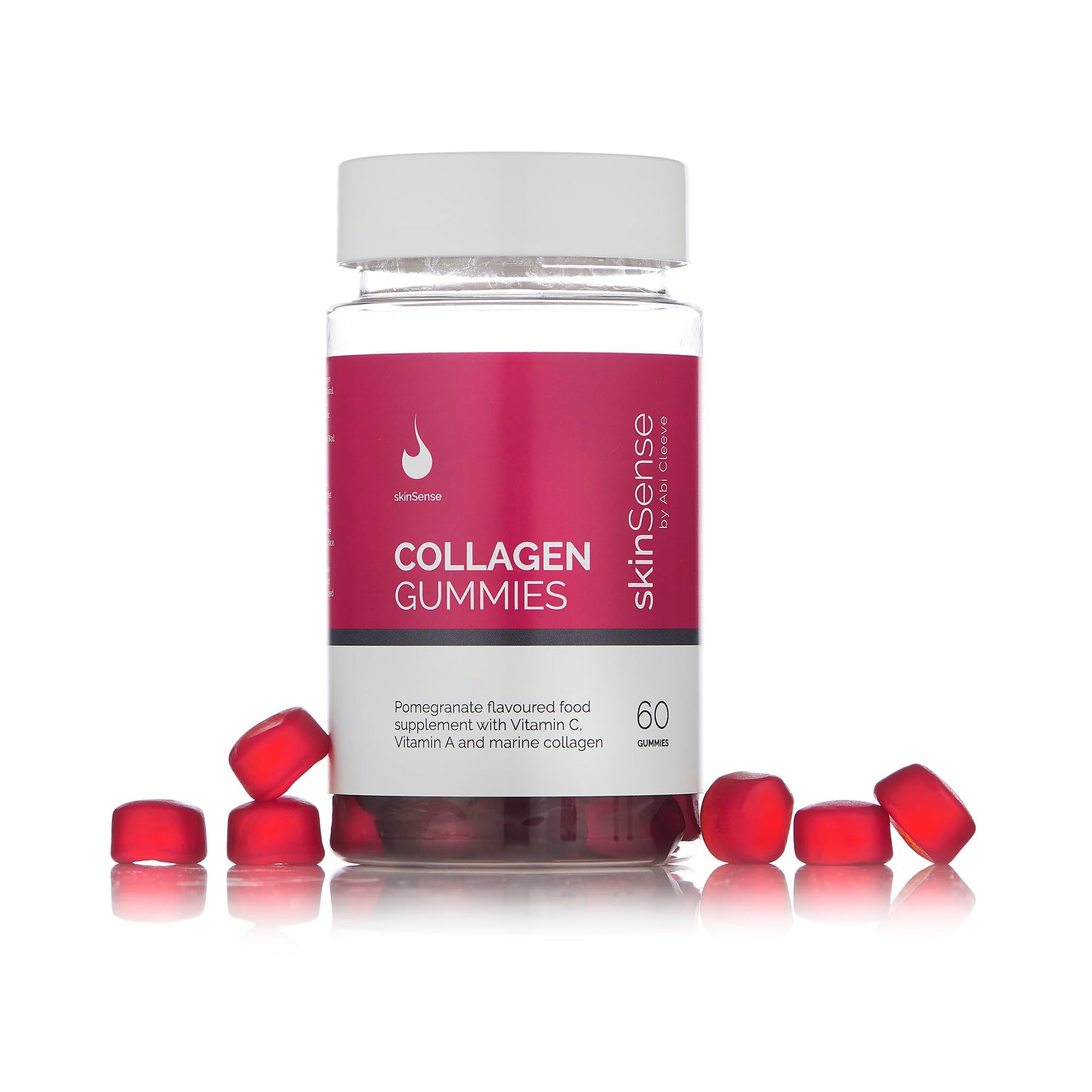 SkinSense Collagen Gummies 60PCS, Marine Collagen Chewable Gummy skinSense Au supplements