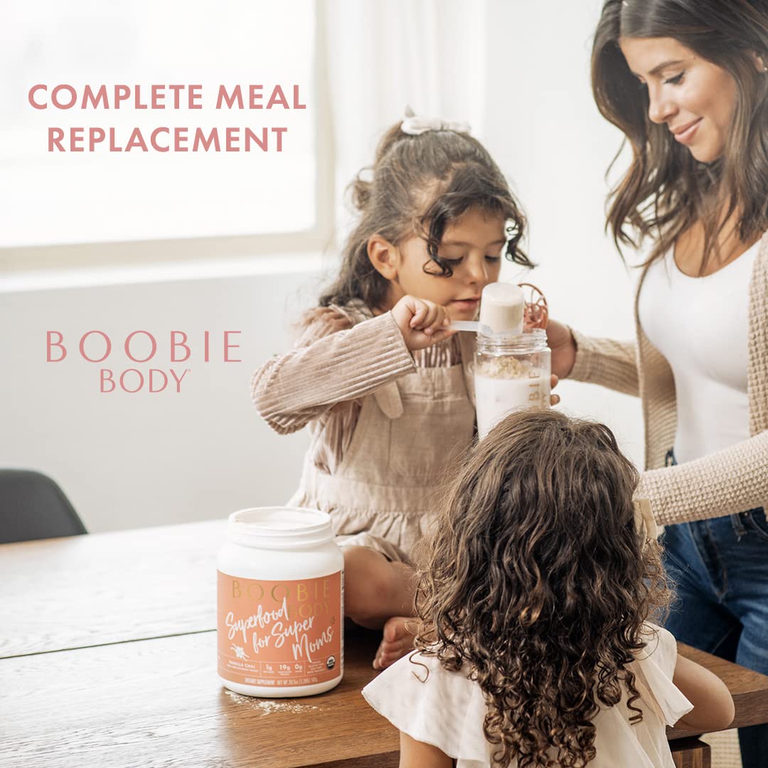 Boobie Body Organic Superfood Plant-Based Protein Shake, Chocolate Bliss, [23.4oz, 1 Tub] Boobie Brands Au supplements