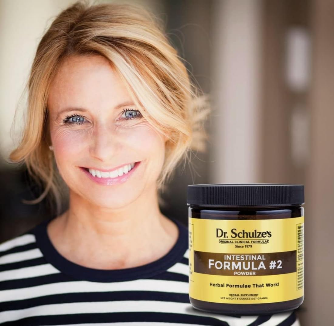 Dr. Schulze's Intestinal Formula #2 (8 Ounces) and Intestinal Formula #1 Capsules Dr. Schulze's Au supplements