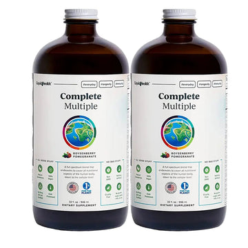 LIQUIDHEALTH Complete Multiple Adult Liquid Multivitamin - Essential Vitamins, Minerals & Nutrients, Immune Support, Gut Health, Energy, Detox LIQUIDHEALTH Au supplements