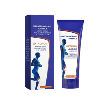 LWQCHW Nanotechnology Formula Amino Sugar Massage Cream 100g, with Glucosamine & Chamomile, Soothes Joint Discomfort, Fast Absorption Non-Greasy LWQCHW Au supplements
