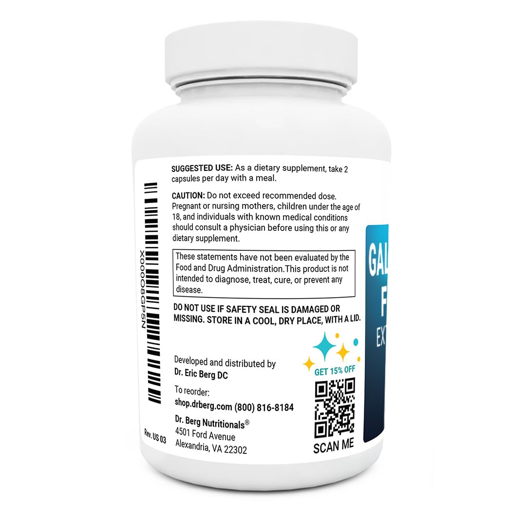 Dr. Berg Gallbladder Formula Extra Strength - Made w/Purified Bile Salts & Ox Bile Digestive Dr. Berg Nutritionals Au supplements