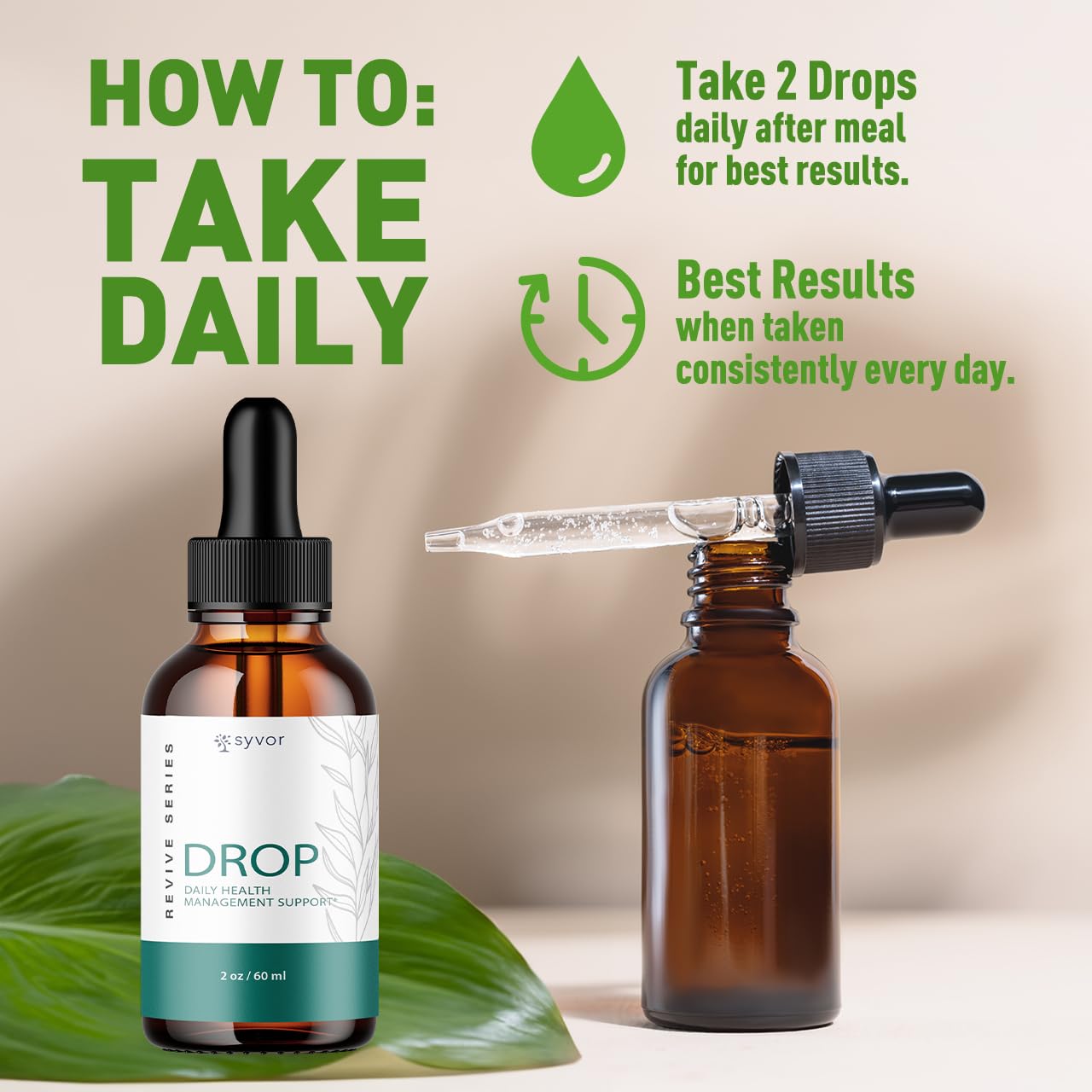 (3 Pack) Drop The Pounds Drops, Official Drop The Pounds Liquid Drops with All Natural Ingredients, Advanced Health Optimizer & Wellness Support with Premium Vitamins for Women & Men (90 Servings) Syvor Au supplements