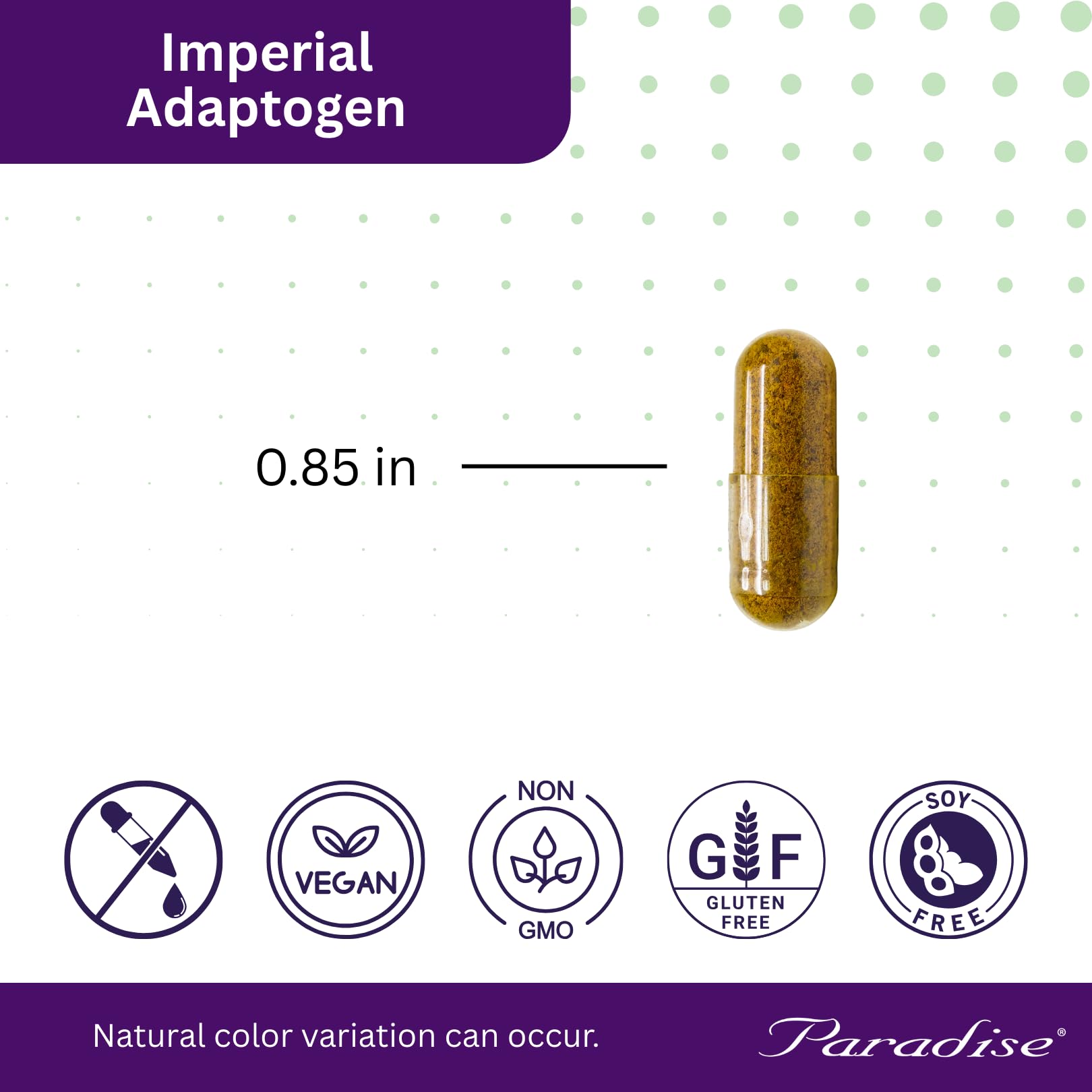 Paradise Herbs, Imperial Adaptogens, with Ashwagandha, Astragalus, Rhodiola, Proprietary Adaptogen Blend for Stress Support, Focus & Energy, 60 Vegetarian Capsules Paradise Herbs Au supplements