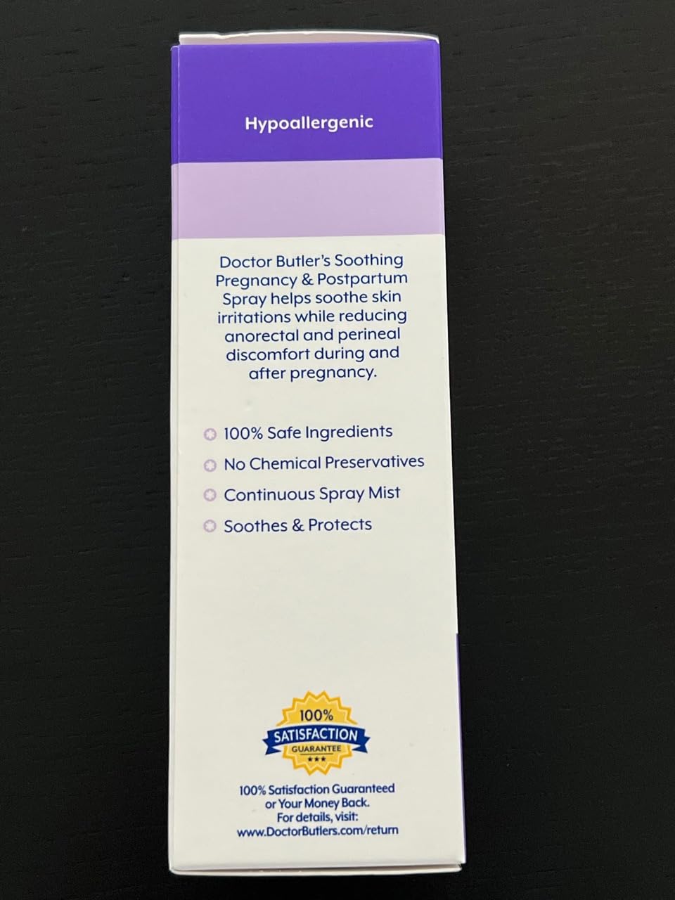 Doctor Butler's Pregnancy & Postpartum Spray - Perineal Spray and Hemorrhoid Treatment with Aloe and Chamomile, Pregnancy Support and Postpartum Essentials, Paraben Free (3oz) Doctor Butler's Au supplements