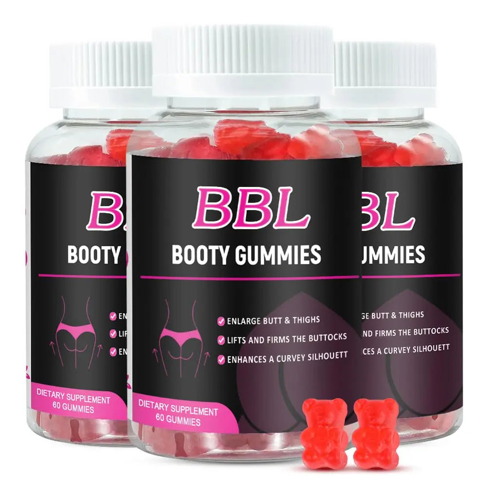 Aromlife BBL Gummies for Women, Pack of 3, Bear Shape Booty Gummies with Herbal Ingredients, BBL Vitamin Gummy with Fenugreek, Asian Ginseng, Motherwort, Saw Palmetto, Anise Seed & Vitamin C Aromlife Au supplements
