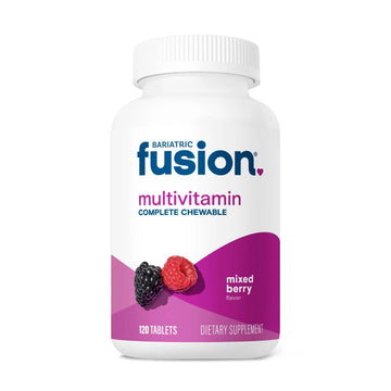 Bariatric Fusion Bariatric Multivitamin with Iron Complete Chewable | Mixed Berry | Post Bariatric Vitamins Bariatric Fusion Au supplements