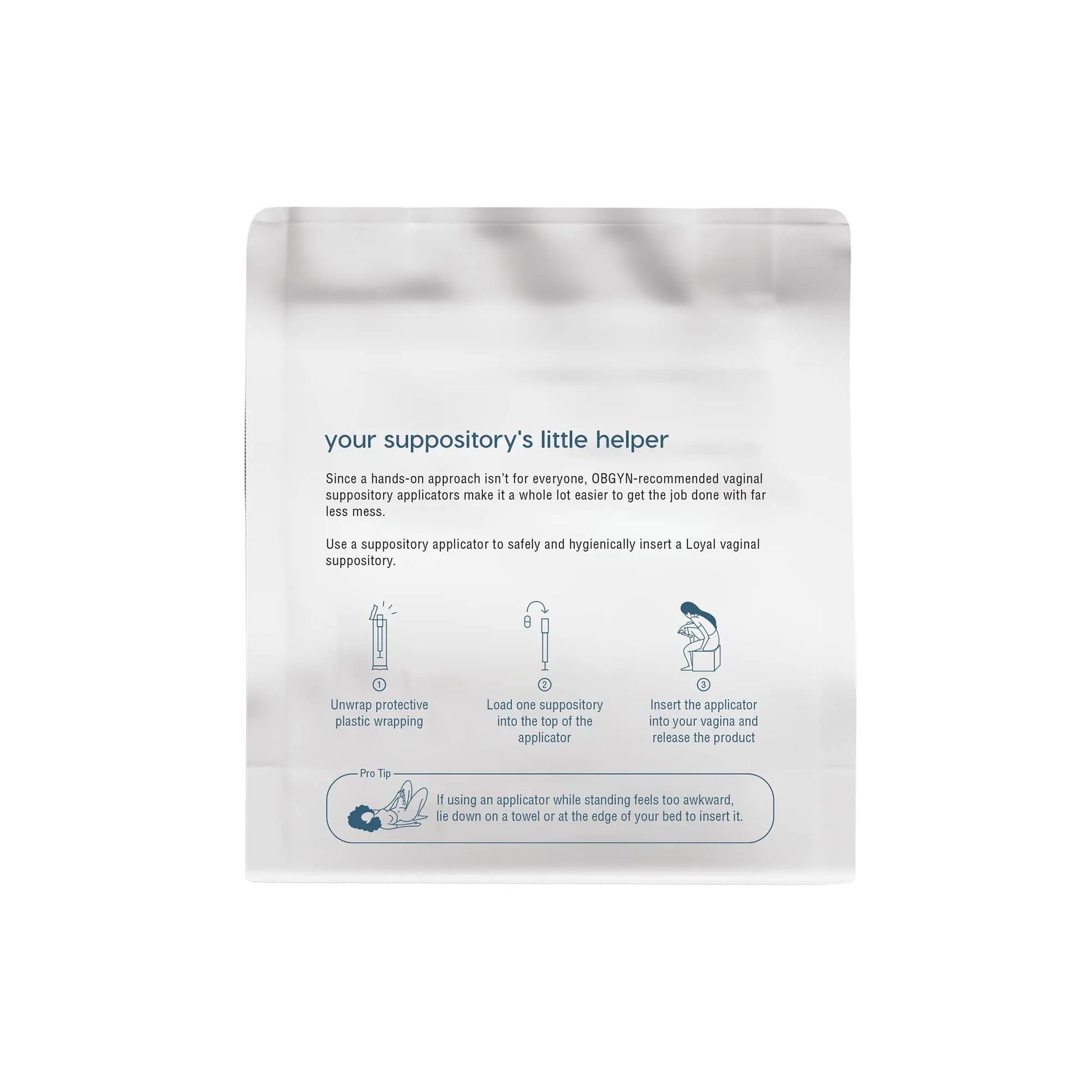 Loyal The Helper Suppository Applicators | Efficient | Compact | Comfortable | Fits Most Brands, Pills, Tablets and Boric Acid Suppositories (30-Pack) Loyal Au supplements