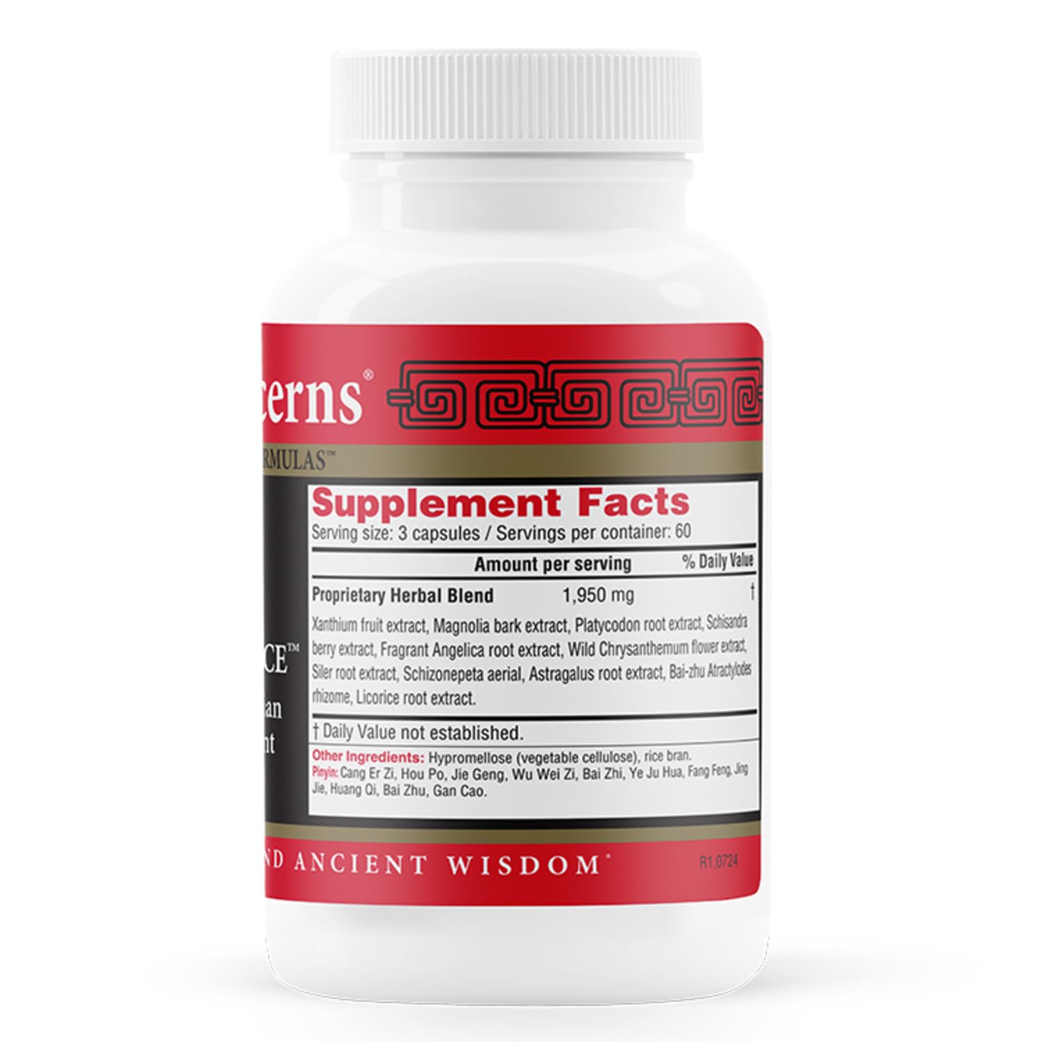 Health Concerns Xanthium Relieve Surface – Sinus Relief & Seasonal Allergy Support – Nasal Congestion & Immune Health Supplement – Bi Yan Pian Chinese Herbal Formula – 180 Capsules Health Concerns Au supplements