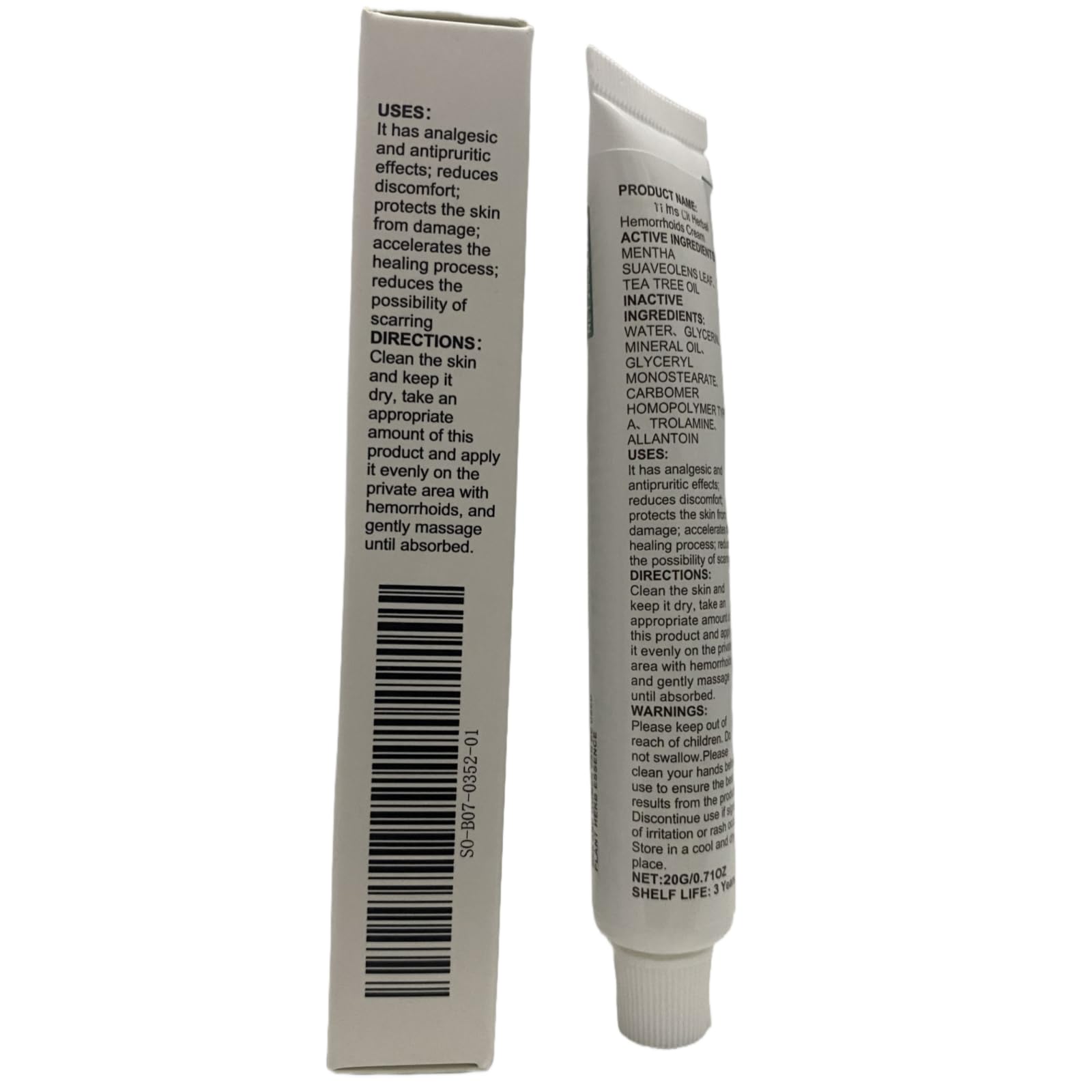 NiTa HyHy Herbal Hemorrhoids Ointment– Hemorrhoid Treatment and Hemorrhoid Cream for Relief Fast Acting Relief of Pain, Swelling, Discomfort, Burning and Itching NiTa HyHy Au supplements