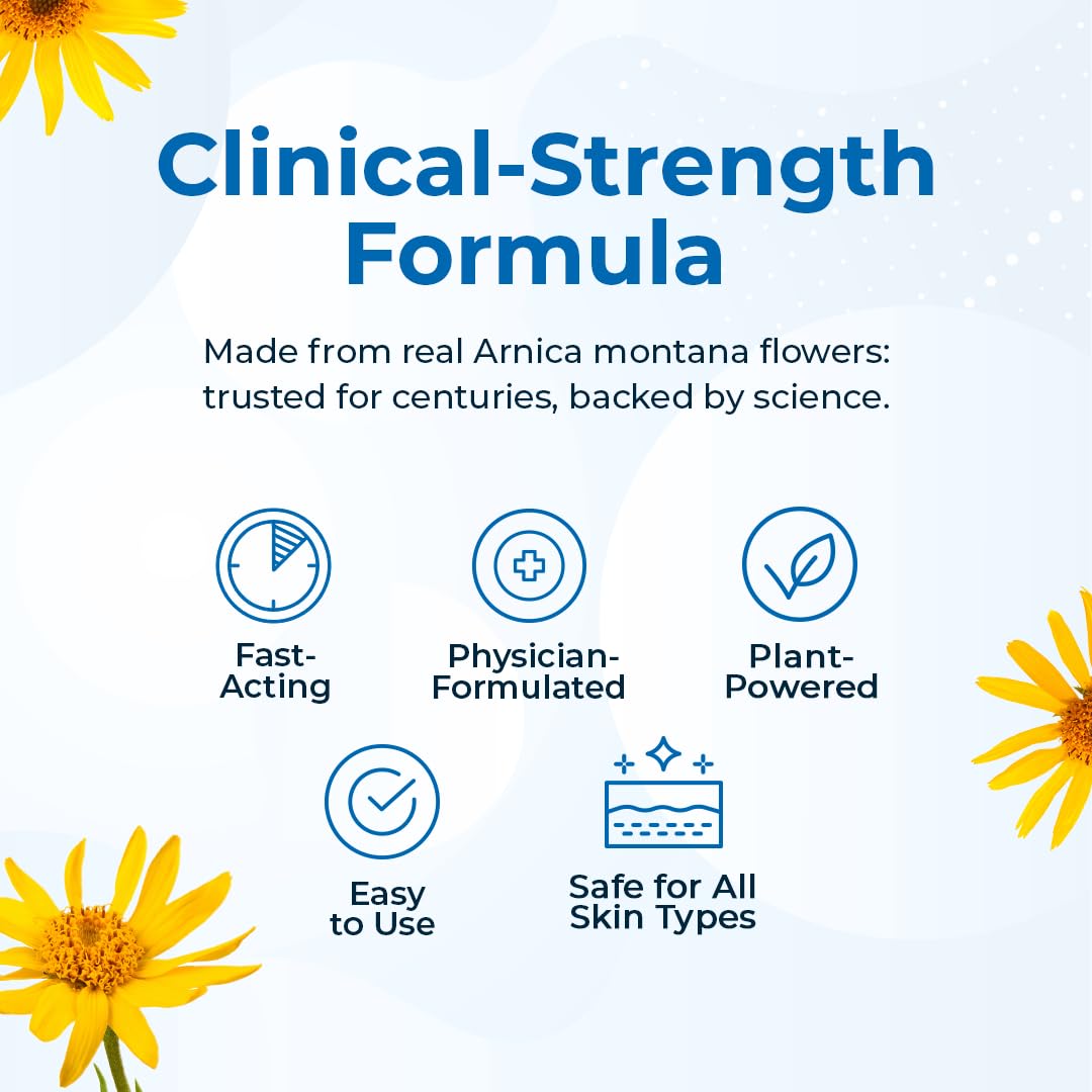 VitaMedica Arnica Montana Tablets & Arnica Gel Bundle – Support for Bruising, Swelling & Soreness, 150 Rapid-Dissolve Tablets + 3 oz Water-Based Gel VitaMedica Au supplements