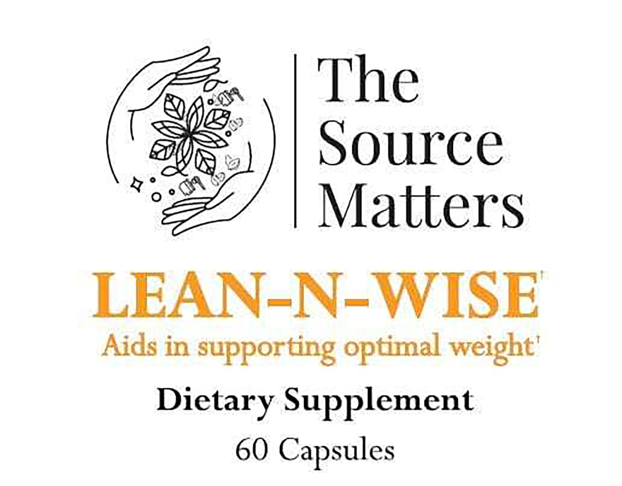 Lean-N-Wise Digestion & Energy Support with Green Coffee Bean, Hibiscus, Lemon Verbena & Magnesium Citrate | Plant-Based Formula for Daily Wellness (60 Capsules) THE SOURCE MATTERS Au supplements