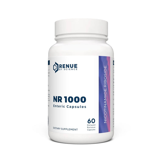 RENUE by Science Nicotinamide Riboside | High Strength NAD Supplement | 60 Nicotinamide Enteric-Coated Capsules - 1000mg Nicotinamide Riboside per Serving | Manufactured in The USA Third-Party Tested Renue By ScienceAU supplements