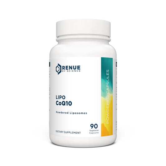 Renue By Science CoQ10 - Coenzyme Q10 as Ubiquinol CoQ10 | High Strength Liposomal CoQ10 200mg Supplement | 90 Co Q10 Capsules | Non-GMO & Allergen Free | Made in The USA Third-Party Tested Renue By ScienceAU supplements