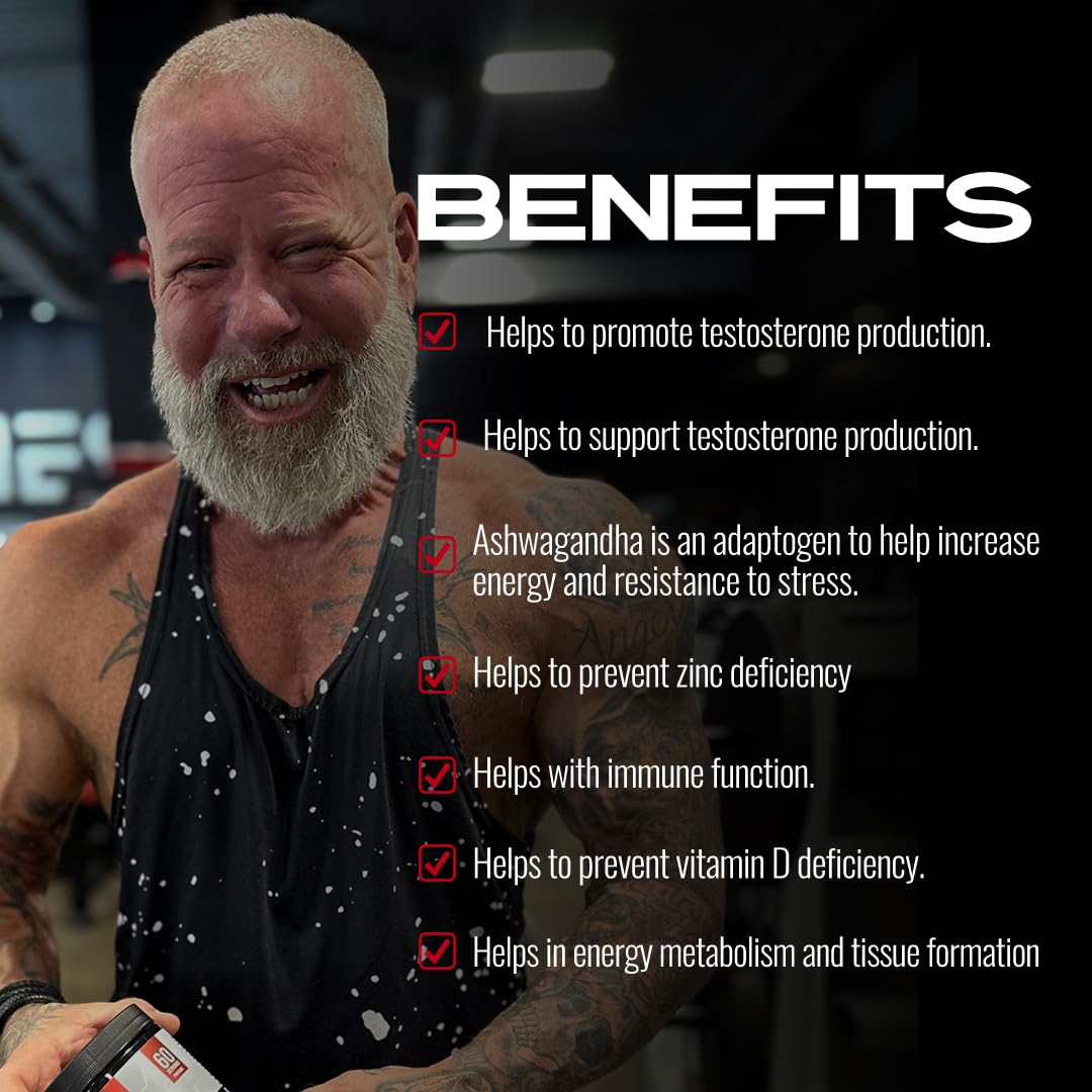 Iron Brothers Men’s Testosterone Support Supplement – Tribulus, Tongkat Ali, Ashwagandha & DIM – Daily Performance & Vitality Formula – with Fenugreek & Zinc – 30 Day Cycle – 90 Capsules Iron Brothers Supplements Au supplements