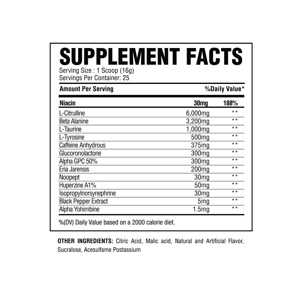 Alpha Nutrition Labs Twister Advanced Pre-Workout Powder (Raspberry Lemonade) Alpha Nutrition Labs Au supplements