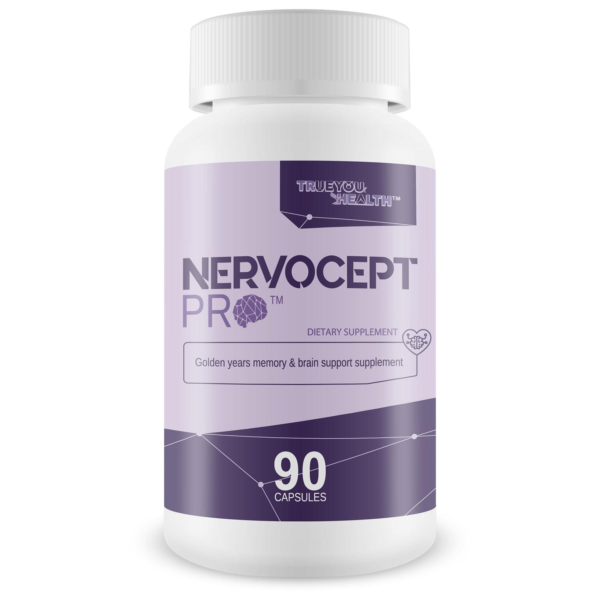 Nervocept Pro - Our Best Nerve Support Capsules - Lions Mane, Magnesium, Vitamin B For Nerve Repair - Vitamin D for Nerves - Lions Mane Memory & Nerve Support - Vitamin B12 Nerve Support True You Health Au supplements