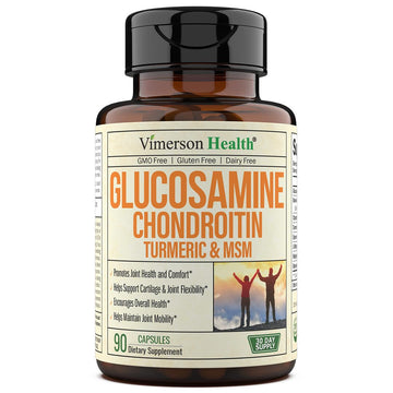 Glucosamine Chondroitin MSM Turmeric Boswellia - Joint Support Supplement. Antioxidant Vimerson Health Au supplements