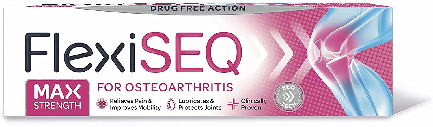 FLEXISEQ 50G GEL **** VALUE 4PK **** (Pain associated with Osteoarthritis) Flexiseq Au supplements