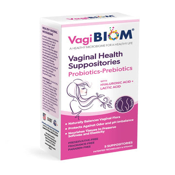 VagiBiom Lactobacillus Suppository: Microbiome Flora balance and Odor Control Regimen VagiBiom Au supplements