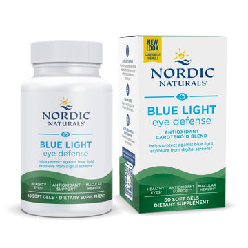 Nordic Naturals Blue Light Defense - 60 Soft Gels - Four Phytonutrients with Complementary Antioxidant Capacities - Supports Retinal Health, Visual Function - Non-GMO - 60 Servings Nordic Naturals Au supplements