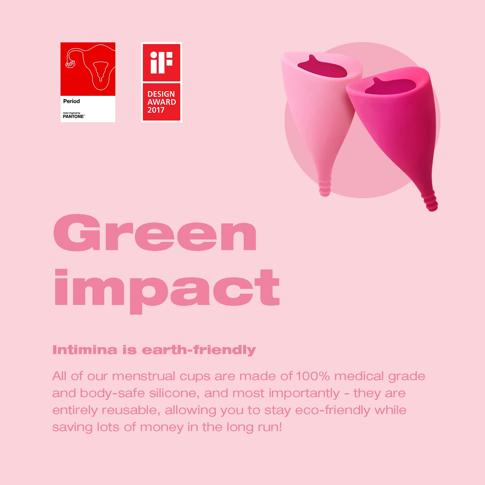 Intimina Ziggy Cup 2 - Extra-Thin Reusable Menstrual Disc, Period Cup, Disposable Menstrual Cup INTIMINA Au supplements