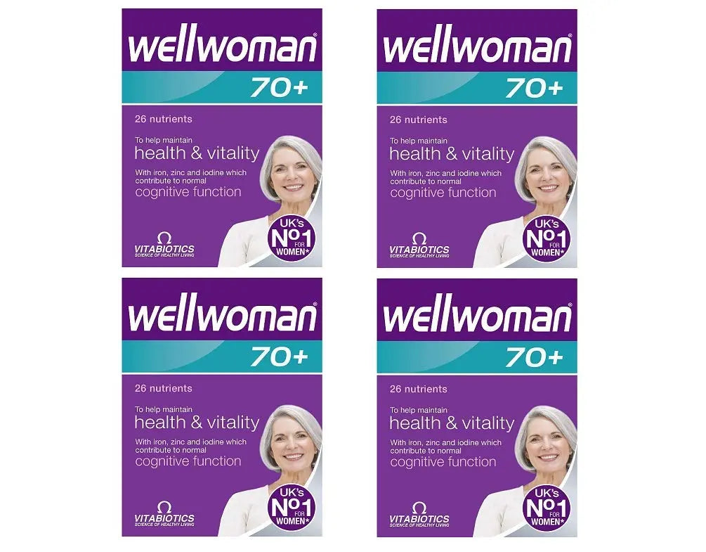 Wellwoman 4 X 70+ 30 Tablets Wellwoman Au supplements