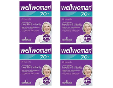 Wellwoman 4 X 70+ 30 Tablets Wellwoman Au supplements