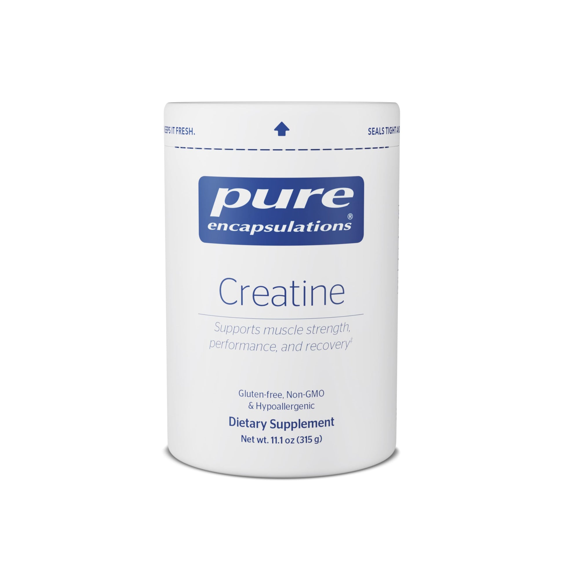 Pure Encapsulations Creatine - Creatine Supplement - Muscle Strength, Performance & Recovery - Pre-Workout Recovery Powder - Gluten-Free, Non-GMO & Hypoallergenic - 315 g (60 Servings) Pure Encapsulations Au supplements