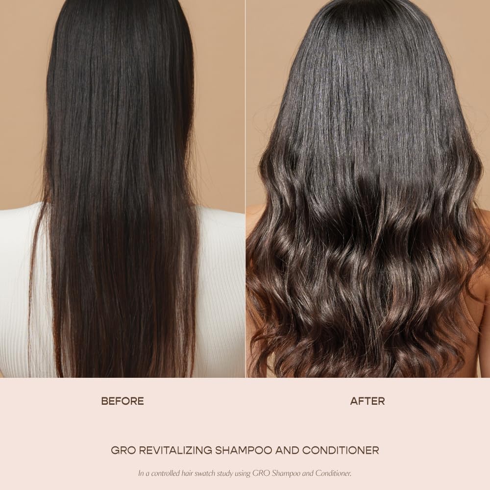 VEGAMOUR GRO Revitalizing Shampoo, Support Thicker, Fuller Looking Hair, Shampoo Formulated Without Sulfates for Thinning Hair with Vegan Keratin, Natural Citrus Scent (8 fl. oz.) VEGAMOUR Au supplements